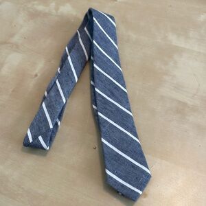 Crewcuts boys navy & white striped tie, sizes 2-7, 42”